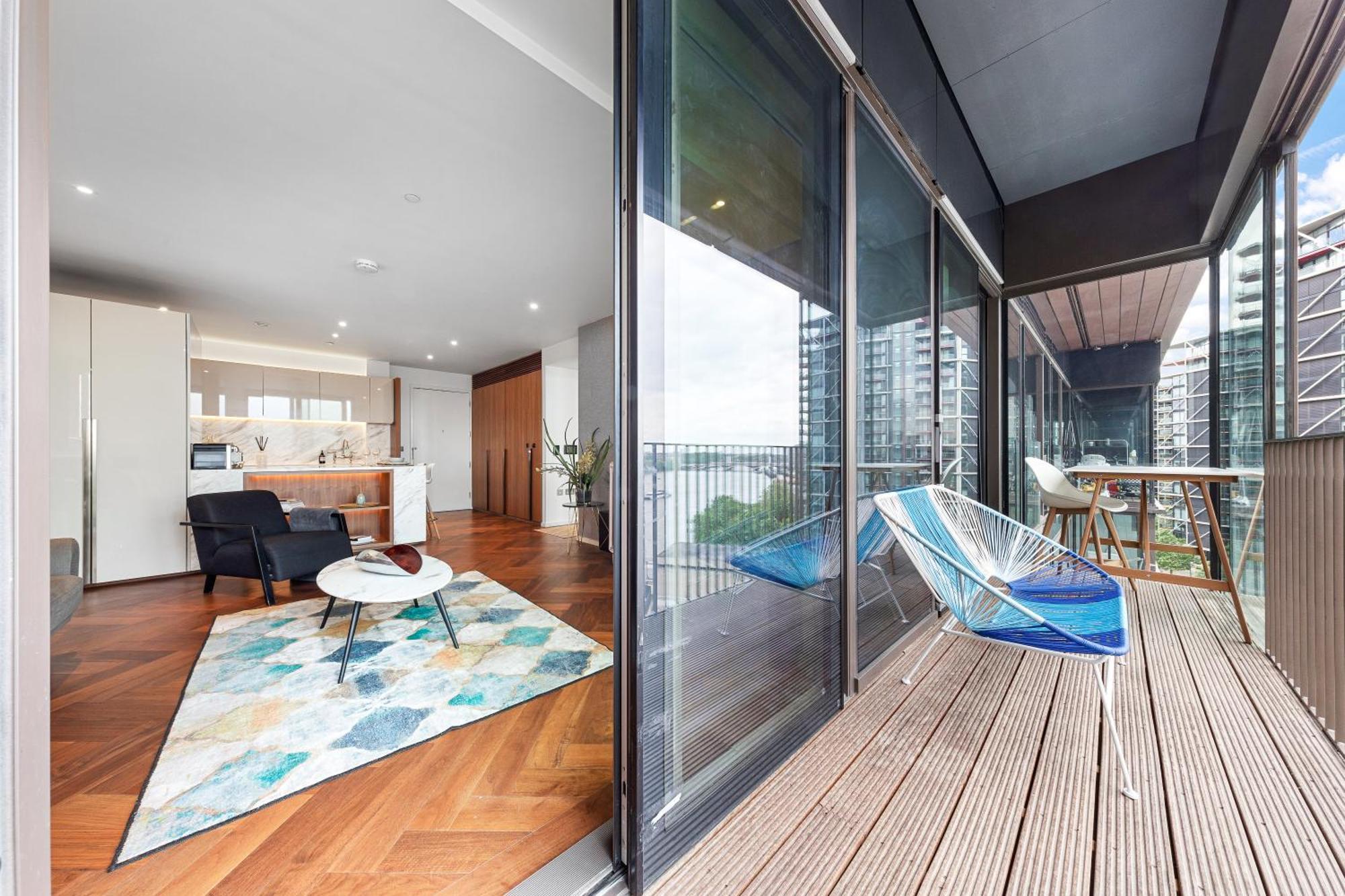 River Panorama Central London 2 Bedroom New Development Екстер'єр фото