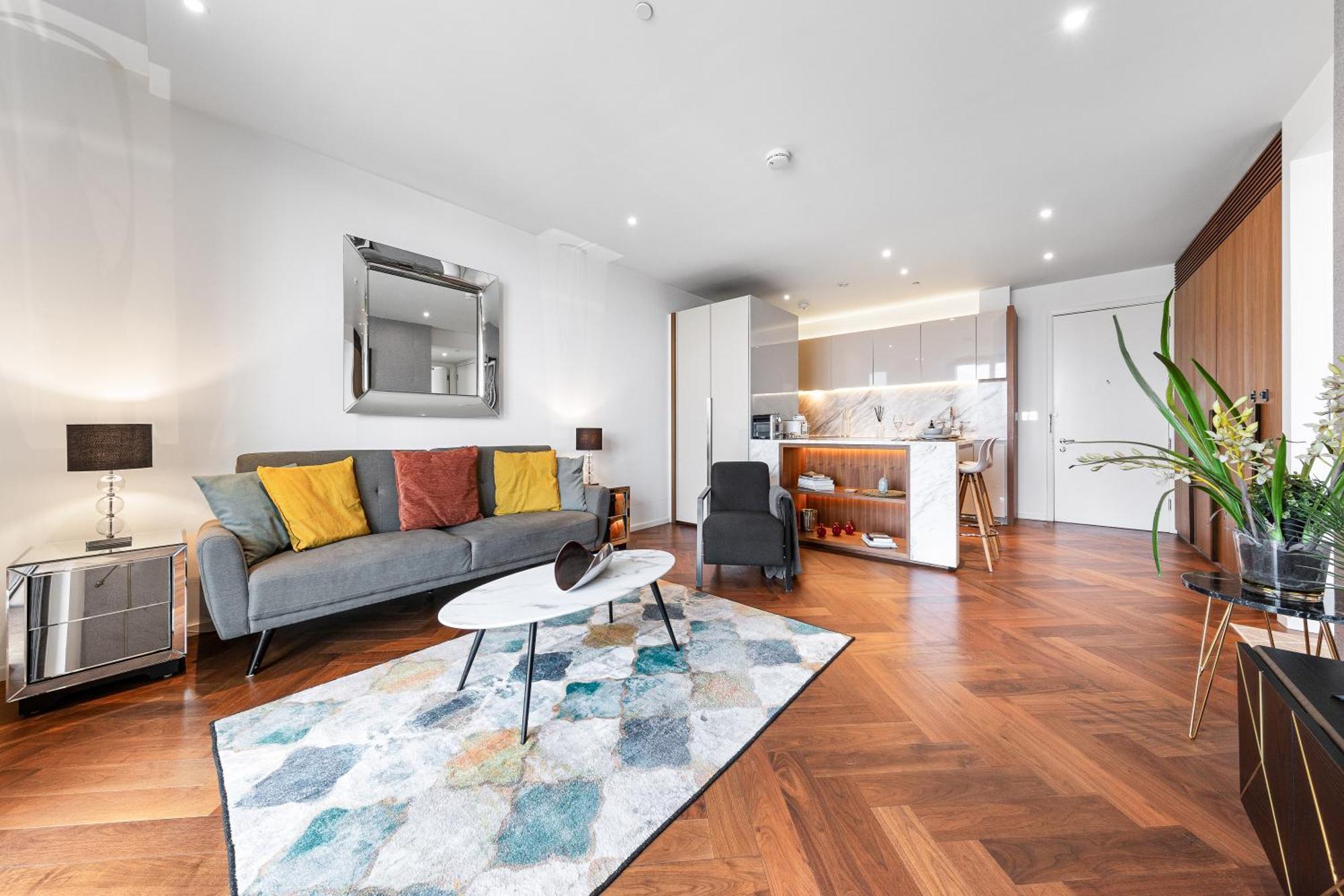 River Panorama Central London 2 Bedroom New Development Екстер'єр фото