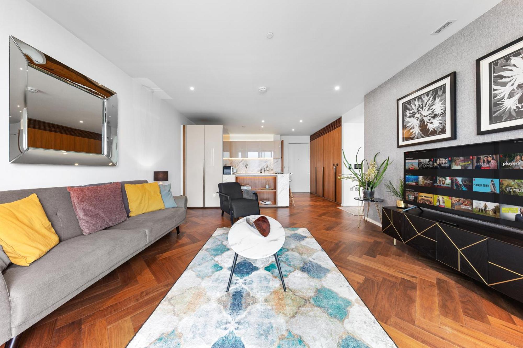 River Panorama Central London 2 Bedroom New Development Екстер'єр фото