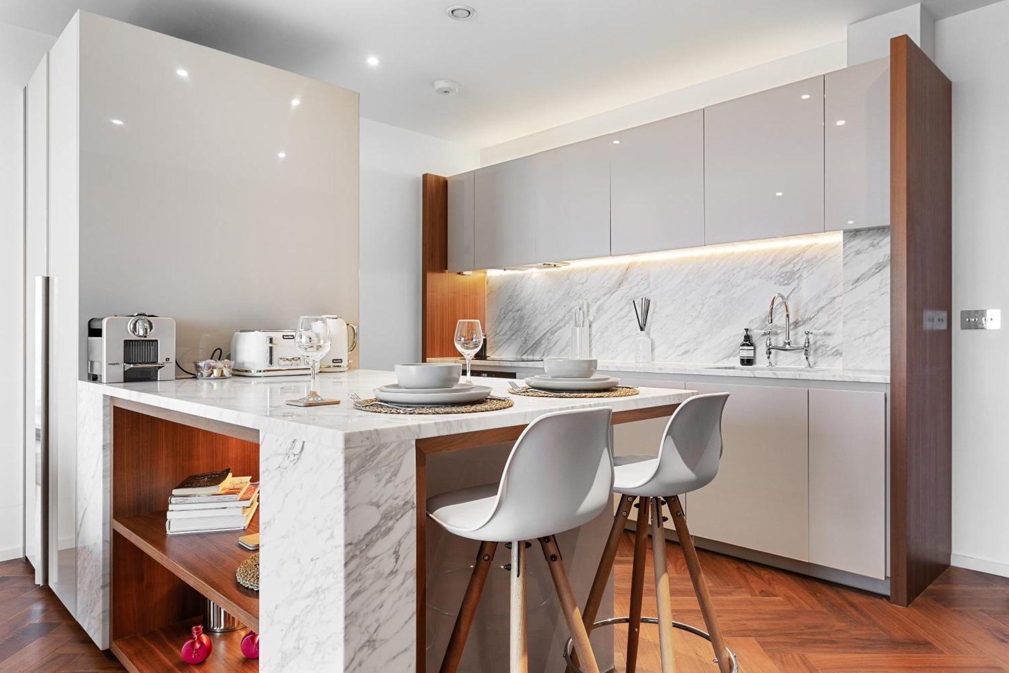 River Panorama Central London 2 Bedroom New Development Екстер'єр фото